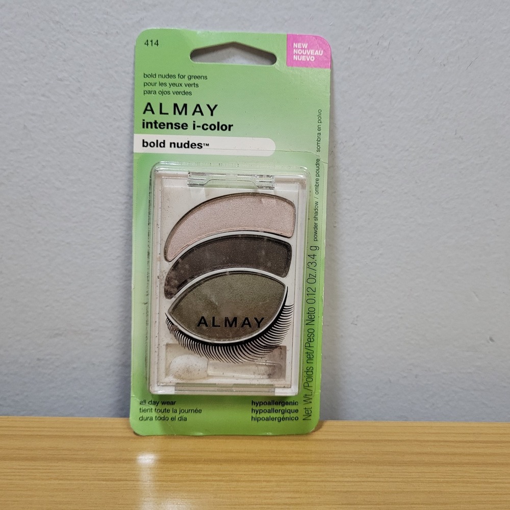 Almay intense i-color 414 bold nudes for Greens Eyeshadow, Net Wt 0.13 oz